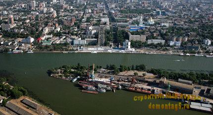 Река Дон в черте города Ростов-на-Дону