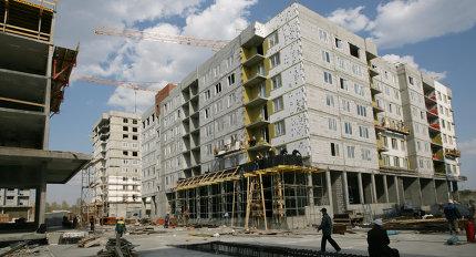 Строительство микрорайона Академический в Екатеринбурге, стройка, жилье, многоэтажки, новостройка