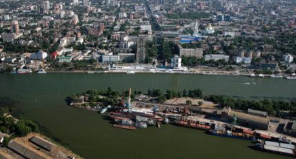 Река Дон в черте города Ростов-на-Дону