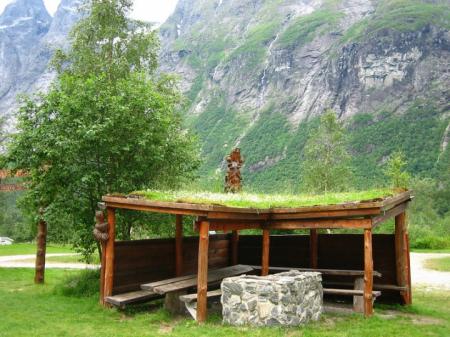 Норвежские травяные крыши