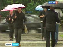 В понедельник в Москве ожидается небольшой дождь