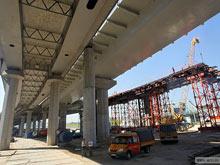 Реконструкция развязки Дмитровского шоссе и МКАД закончится в августе