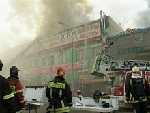 Причиной пожара в ТЦ возле метро Площадь Ильича могло стать короткое замыкание