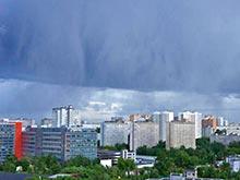 В понедельник Москву ожидает дождь и гроза